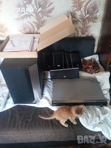 Домашно кино LG, снимка 3 - Плейъри, домашно кино, прожектори - 50748376