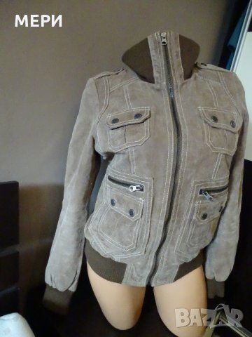 100% Естествено ДАМСКО КОЖЕНО ЯКЕ TOM TAILOR, снимка 10 - Якета - 31619109