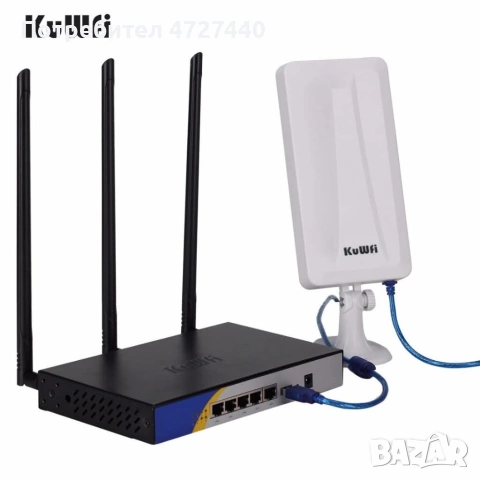 WiFi рутер и безжична антена, снимка 2 - Рутери - 53341037