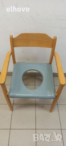 Дървен стол тоалетна, снимка 4 - Тоалетни столове - 33012631