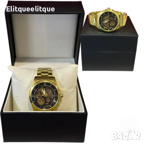 Луксозен механичен часовник LEIYI – елегантност и съвършенство в едно, снимка 6 - Мъжки - 52278931