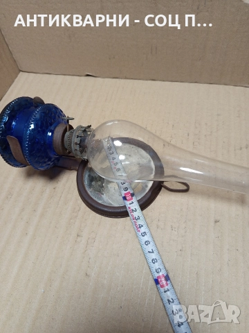 Соц Стара Спиртна Лампа Фенер. , снимка 9 - Антикварни и старинни предмети - 52906913