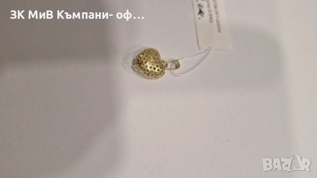 Златна висулка 0.84гр 02136-25, снимка 2 - Колиета, медальони, синджири - 52615577