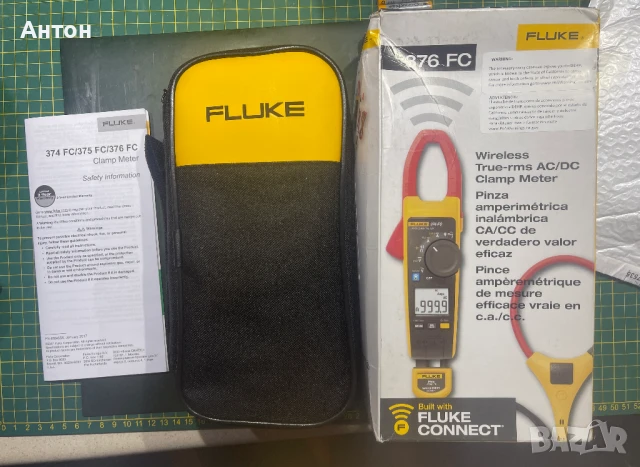 FLUKE 376 FC AC / DC Ампер клещи - Нови, снимка 2 - Друга електроника - 50616558
