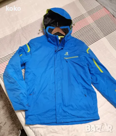 Мъжко ски яке Salomon Supernova размер XL, снимка 2 - Якета - 48349501
