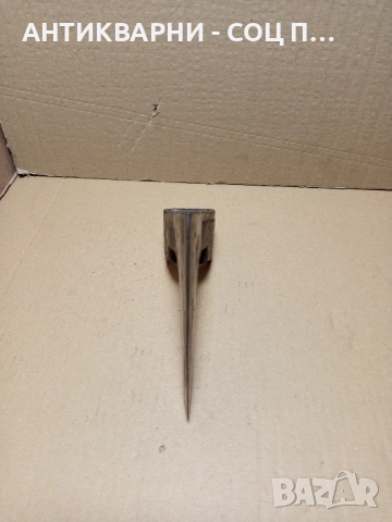 Соц Стара Ръчно Кована Българска Брадва Тегло 1.500кг Номер 14., снимка 5 - Антикварни и старинни предмети - 52189403