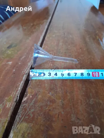 Стара стъклена фуния, снимка 2 - Други ценни предмети - 48457605