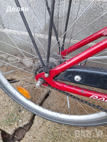 Велосипед RALEIGH 26",алуминиева рамка,преден амортисьор,скорост 7,монтаж SHIMANO NEXUS, снимка 9 - Велосипеди - 53600228