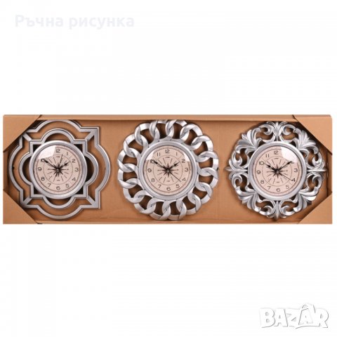 Декоративни часовници /три броя/, снимка 1 - Декорация за дома - 39594490