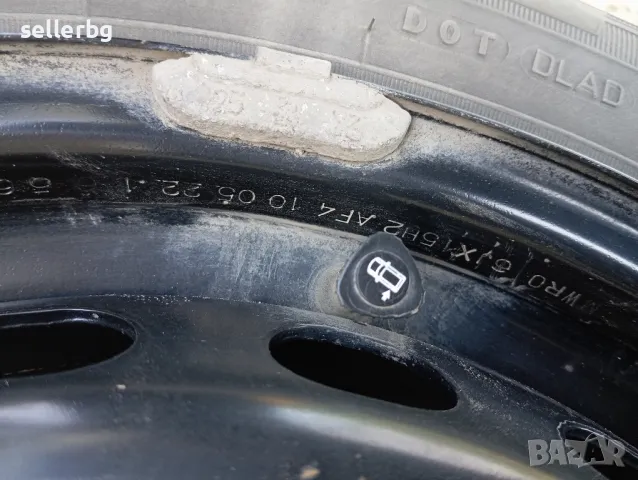 4 джанти с нови гуми за дачия рено нисан 4х100, ЦО 60.1 6Jx15, ET40, снимка 8 - Гуми и джанти - 50059862