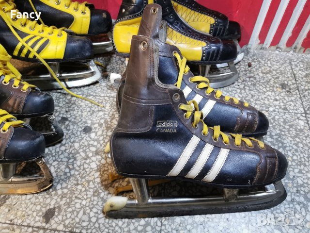 Стари кънки за хокей Adidas , снимка 8 - Зимни спортове - 43105411