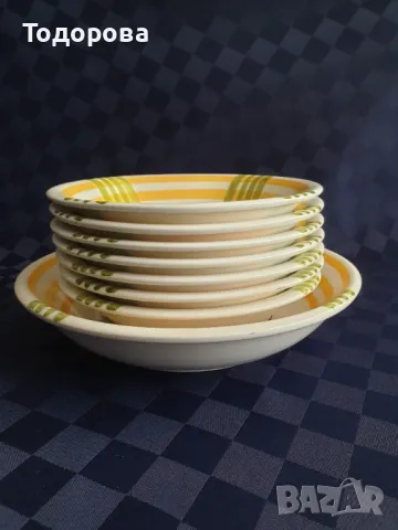 Италиански сервиз за спагети - 8 части, снимка 6 - Сервизи - 49235644