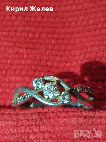 ВЕЛИКОЛЕПЕН СТАР СРЕБЪРЕН СКЪПОЦЕНЕН АРТ НУВО ПРЪСТЕН ВИСОКА ПРОБА СРЕБРО МАЙСТОРКА ИЗРАБОТКА 40546, снимка 16 - Антикварни и старинни предмети - 43318135