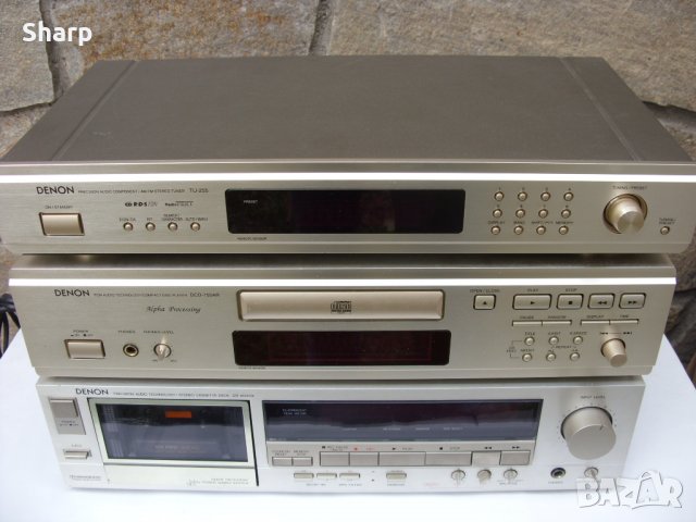 Denon тунер TU-255 шампанско, снимка 7 - Аудиосистеми - 38784695