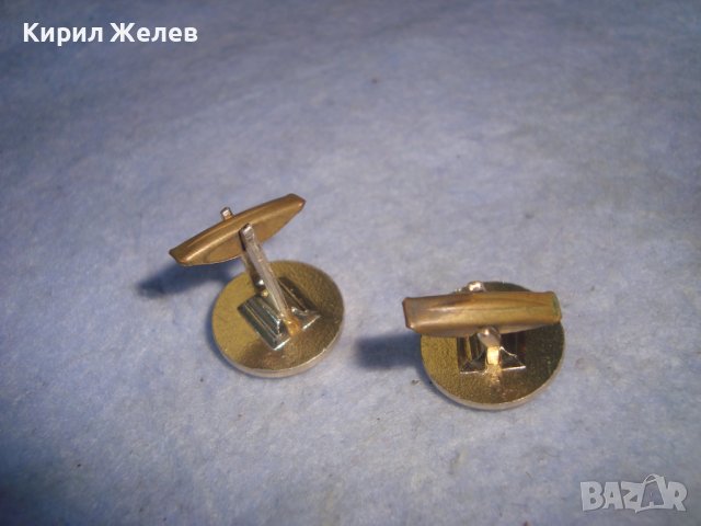 СТАРИ ПОЗЛАТЕНИ СЕДЕФЕН ТИП ВИНТИДЖ БУТОНЕЛИ 12621, снимка 3 - Антикварни и старинни предмети - 37635019
