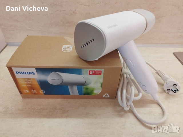 Вертикална ютия Philips 3000 Series Handheld Steamer, снимка 7 - Ютии - 52738264