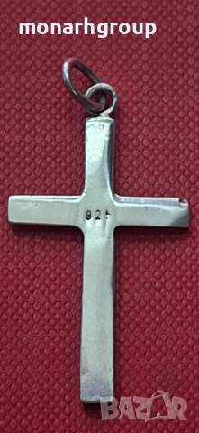 Сребърна висулка, снимка 4 - Колиета, медальони, синджири - 52656421