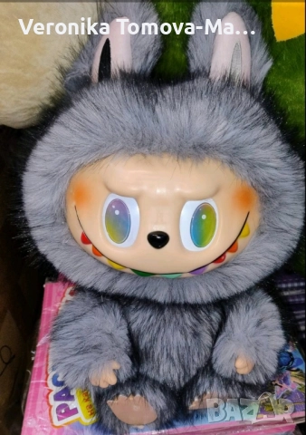 Labubu Ziimomo 38см , снимка 2 - Плюшени играчки - 51638862