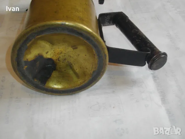 БЪЛГАРСКА БЕНЗИНОВА ГОРЕЛКА ТИП ЛАМПА 1994г. ОТЛИЧНО СЪСТОЯНИЕ 1L ХРОМ СИЛИСТРА ПОЧТИ НОВА, снимка 8 - Други инструменти - 48235220