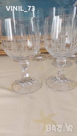 Кристални чаши за вино №2, снимка 2 - Чаши - 39704210