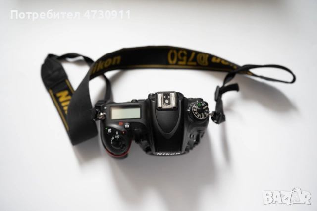 Nikon D750 използван, снимка 2 - Фотоапарати - 53393003