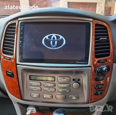TOYOTA LAND CRUISER 100 /2003-2008/ 10" КЛИМАТРОНИК- Андроид НАВИГАЦИЯ, 9526, снимка 4 - Навигация за кола - 40035749