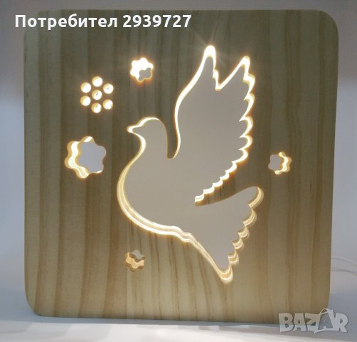 LED лампа - Гълъб