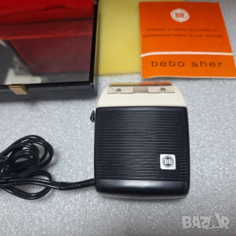 Като нова! Ел. самобръсначка "BB" Made in GDR, снимка 9 - Антикварни и старинни предмети - 49790975