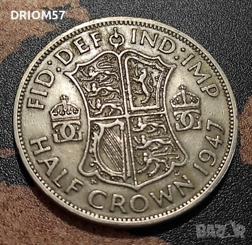 Монети Великобритания- 5 бр› Крал Джордж VI[1947-1951], снимка 3 - Нумизматика и бонистика - 49570631