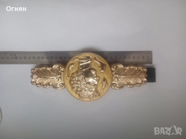 Колан за дама, пафта с лик, снимка 3 - Колани - 53305694