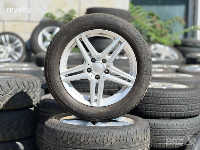 5х112 17 Джанти Mercedes Audi VW Seat Skoda 5x112 Ауди Мерцедес Сеат Шкода, снимка 5 - Аксесоари и консумативи - 51229567
