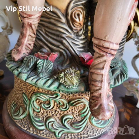 Огромна антикварена статуетка , снимка 7 - Антикварни и старинни предмети - 50752240