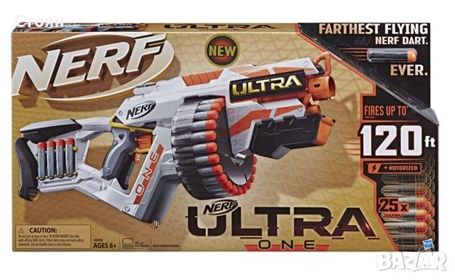 Бластер NERF Ultra One - Hasbro, снимка 4 - Електрически играчки - 43070113