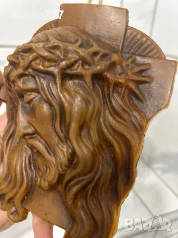 Восъчна пластика Исус 60-те години, снимка 6 - Антикварни и старинни предмети - 49690599