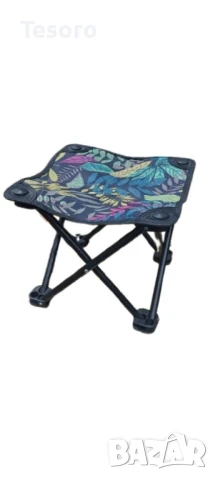 Преносима сгъваема табуретка за къмпинг, туризъм, риболов, плаж, снимка 3 - Други стоки за дома - 50038626