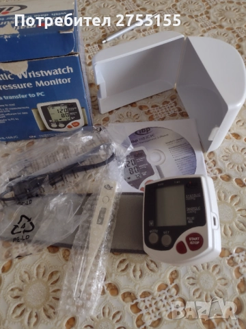 Апарат за измерване на кръвно налягане пулса и температура нов идеален за дома , снимка 4 - Други - 52704858
