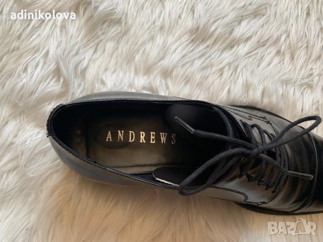 Официални мъжки обувки Andrews, снимка 4 - Официални обувки - 36922498