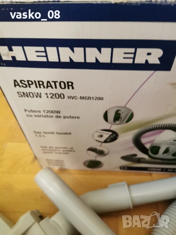 Heinner snow 1200 -  прахосмукачка, снимка 3 - Прахосмукачки - 52598709