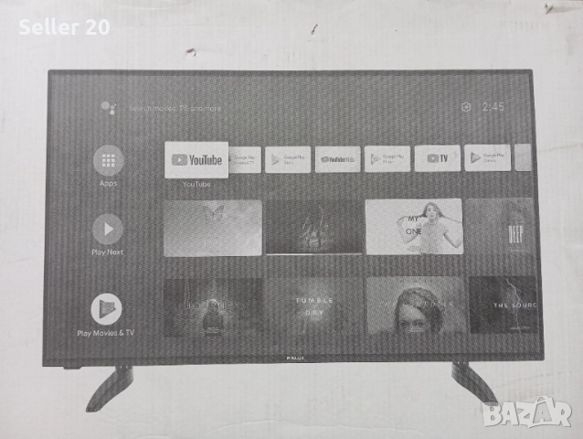 ЗА ЧАСТИ телевизор 43" Finlux 43-FFA-5230 Android 