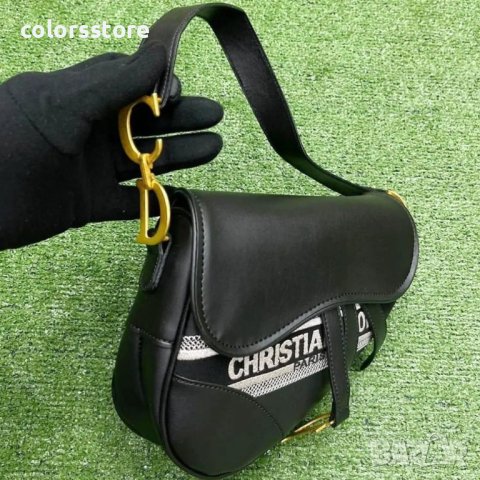 Луксозна Черна чанта/реплика Cristian Dior код SG211, снимка 2 - Чанти - 36040708