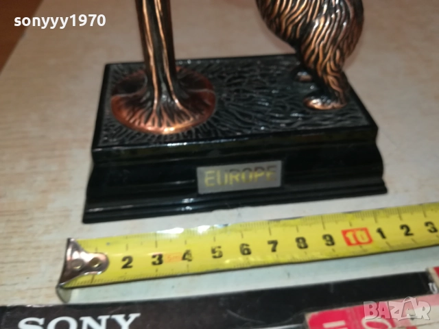 EUROPE-МЕТАЛНА ЗАПАЛКА С МЕЧКА 0709251650, снимка 11 - Антикварни и старинни предмети - 51633995