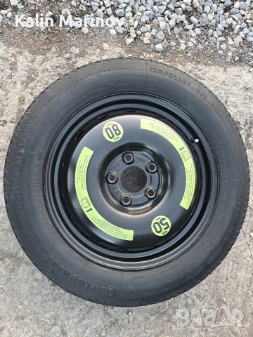 резервна гума патерица 5х112 16 цола за мерцедес