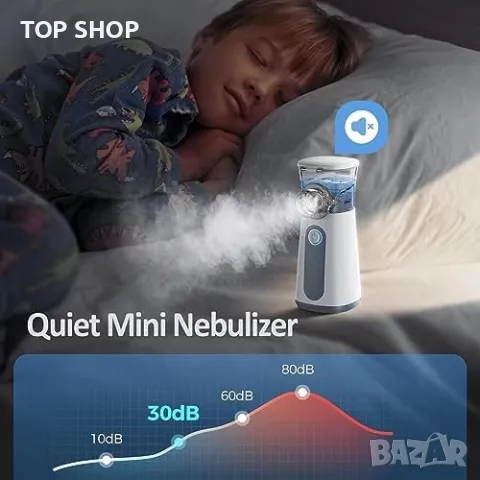 Нова Преносима машина за пулверизиране за деца и възрастни Дом Пътуване, снимка 2 - Друга електроника - 49266547