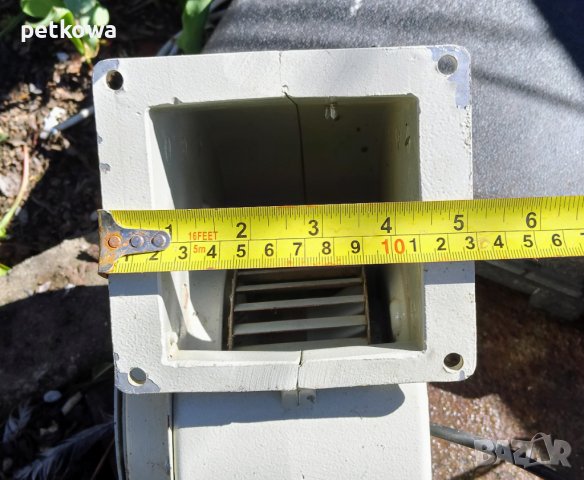 Монофазен вентилатор с метална перка диаметър 22 см, снимка 3 - Вентилатори - 40138356