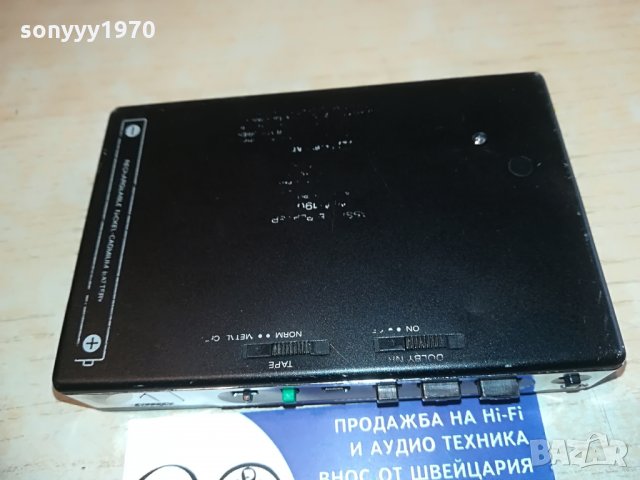 sony wm-190 walkman-made in japan-mettal, снимка 16 - MP3 и MP4 плеъри - 28413376