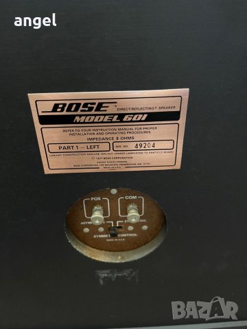 BOSE 601 series 1, снимка 5 - Тонколони - 37373750