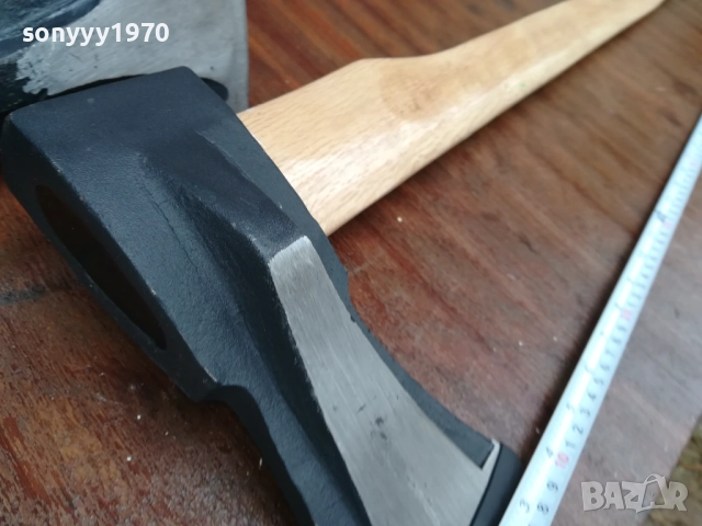 брадва с клин 2кг-дървена дръжка в два цвята 0810251736, снимка 2 - Градински инструменти - 51988648