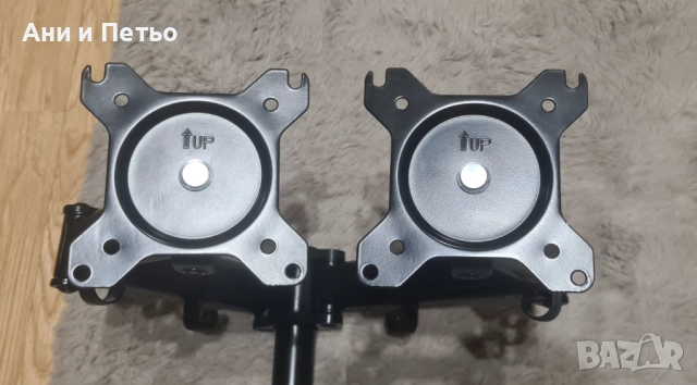 Стойка за 2 монитора Arctic - Z2 Basic, снимка 6 - Други - 52541328