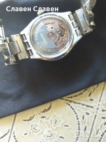Часовник швейцарски автоматик , снимка 4 - Мъжки - 49082393