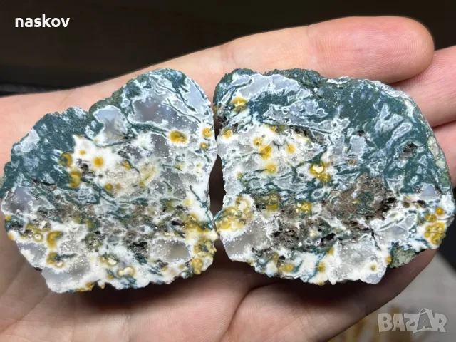 Кристали аметист, халцедон, калцит, нефрит, апатит, кобалтокалцит, снимка 12 - Колекции - 27741192